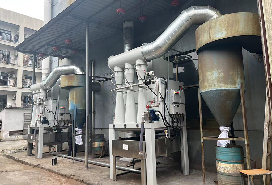 鋁（lǚ）件拋丸機除塵