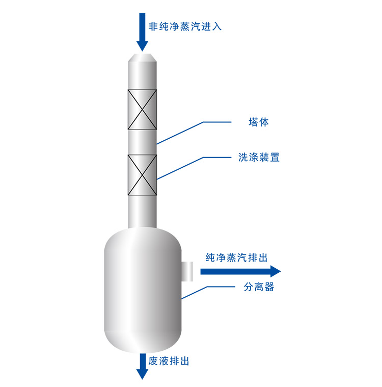 蒸汽洗(xǐ)滌塔技術-青島小蝌蚪影院專利(lì)技術 蒸汽洗滌塔技術(shù)