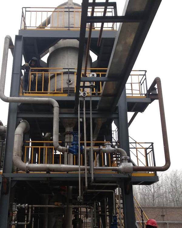 氯化鈉廢水處理三效TVR蒸發器 氯化(huà)鈉(nà)廢水處理三效TVR蒸發(fā)器