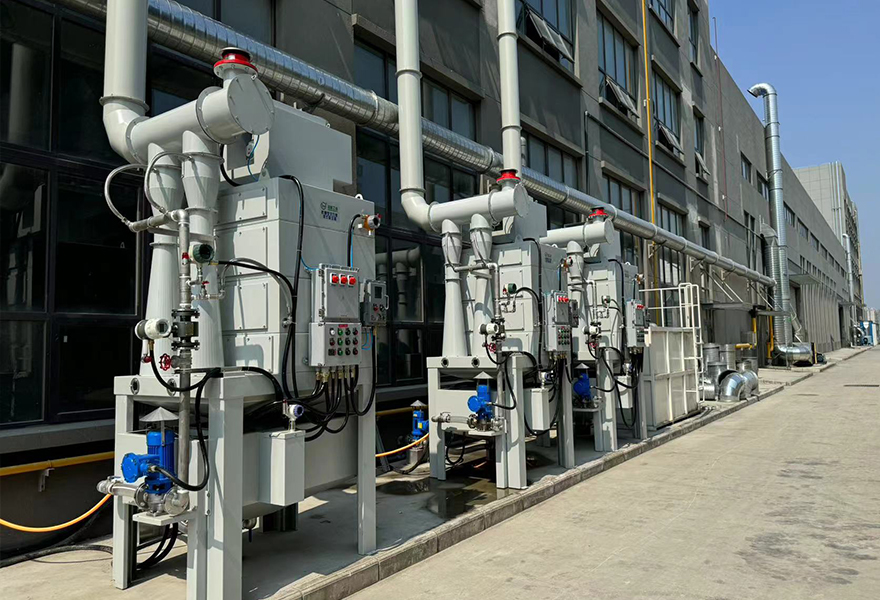 拋丸機鋁件加工除塵