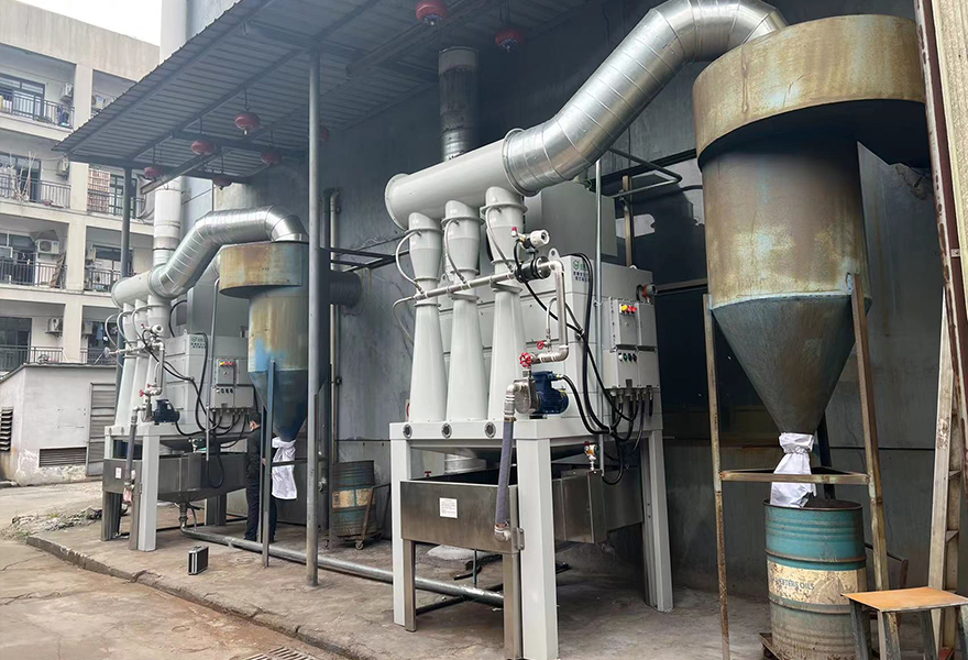 鋁件拋丸機除塵