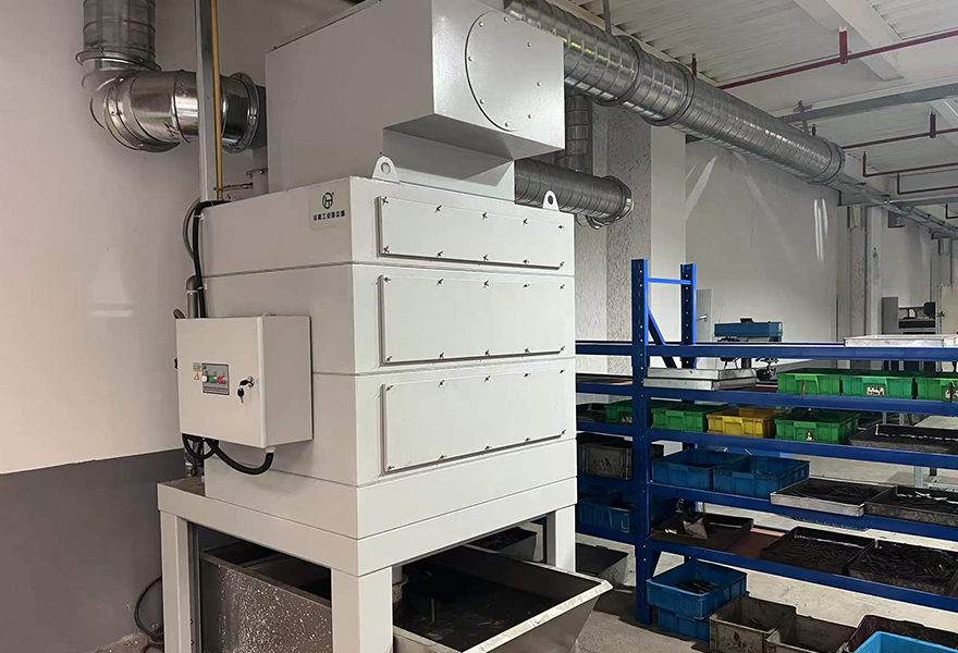 砂帶機、拋光（guāng）機集中除塵