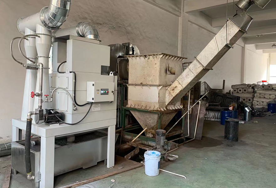 機床自動拋光除塵