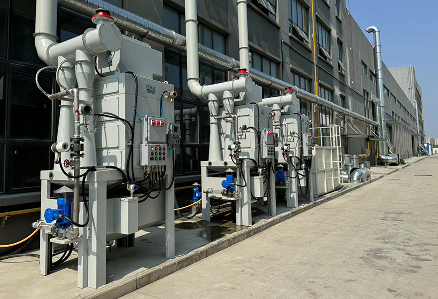 拋丸機鋁件加工除塵